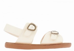 Sandali Casual Ancient Greek Sandals Little Irini Soft Bambino Bianche | EBH639MG