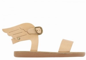 Sandali Casual Ancient Greek Sandals Little Ikaria Soft Bambino Beige | KXP666YM