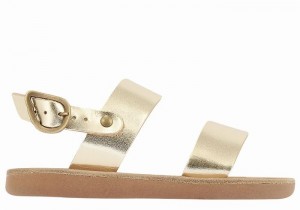 Sandali Casual Ancient Greek Sandals Little Clio Soft Bambino Oro Bianche | BLL7481FC