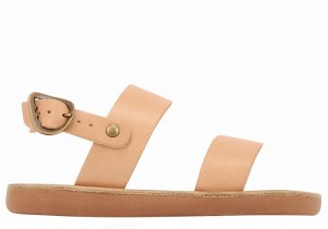 Sandali Casual Ancient Greek Sandals Little Clio Soft Bambino Beige | JGQ9019KT