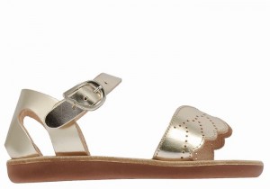 Sandali Casual Ancient Greek Sandals Little Andromeda Soft Bambino Oro Bianche | LUP337VU