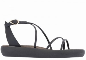 Sandali Con Cinturino Ancient Greek Sandals Anastasia Comfort Donna Nere | TCA5532TM