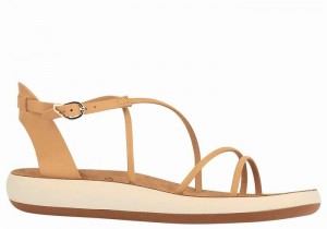 Sandali Con Cinturino Ancient Greek Sandals Anastasia Comfort Donna Beige | FPF230VG