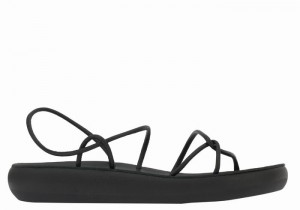 Sandali Con Cinturino Sul Retro Ancient Greek Sandals Taxidi Comfort Donna Nere | REB4441GI