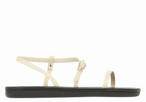 Sandali Con Cinturino Sul Retro Ancient Greek Sandals Niove Donna Bianche | TEH808JD