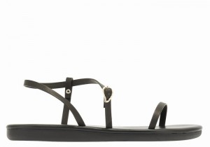 Sandali Con Cinturino Sul Retro Ancient Greek Sandals Niove Donna Nere | XDK5390IQ