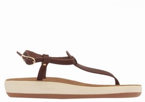 Sandali Con Cinturino Sul Retro Ancient Greek Sandals Lito Comfort Donna Caffè | WKB6943DA