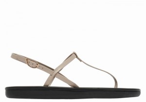 Sandali Con Cinturino Sul Retro Ancient Greek Sandals Lito Flip Flop Donna Grigie Marroni | GQZ563PS