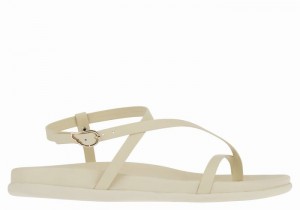 Sandali Con Cinturino Sul Retro Ancient Greek Sandals Aimilia Donna Bianche | UGZ5728MC