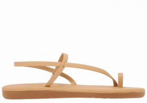 Sandali Con Puntale Ancient Greek Sandals Euterpe Donna Beige | QRI4542RZ