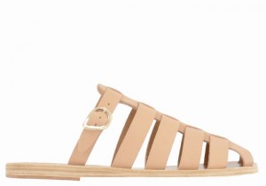 Sandali Pescatore Ancient Greek Sandals Cosmia Donna Beige | EYX4431VK