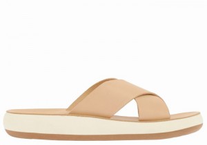 Sandali Scorrevoli Ancient Greek Sandals Thais Comfort Donna Beige | LGC4886TE