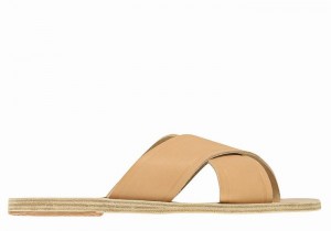 Sandali Scorrevoli Ancient Greek Sandals Thais Donna Beige | UVZ5282ZA