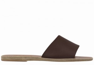 Sandali Scorrevoli Ancient Greek Sandals Taygete Donna Caffè | KZP8922YT