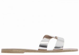 Sandali Scorrevoli Ancient Greek Sandals Desmos Donna Argento | IEX1818ZJ