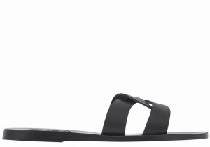 Sandali Scorrevoli Ancient Greek Sandals Desmos Donna Nere | IVX5291SD