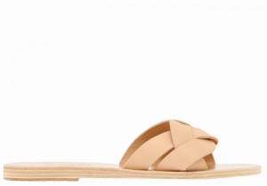 Sandali Scorrevoli Ancient Greek Sandals Arachne Donna Beige | MLQ10044HP