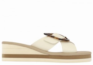 Sandali Zeppa Ancient Greek Sandals Thais Rainbow Donna Bianche Beige | CZS3731GR