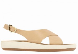 Sandali con Plateau Ancient Greek Sandals Maria Comfort Donna Beige | CMF2575MX