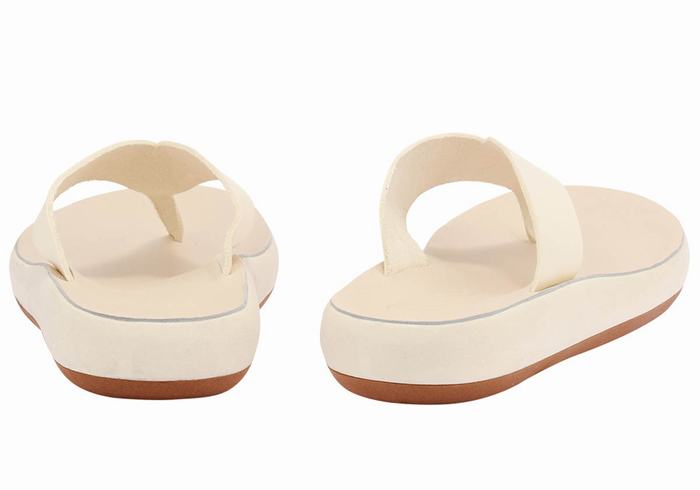 Infradito Ancient Greek Sandals Charys Comfort Donna Bianche | OEL6562ZW