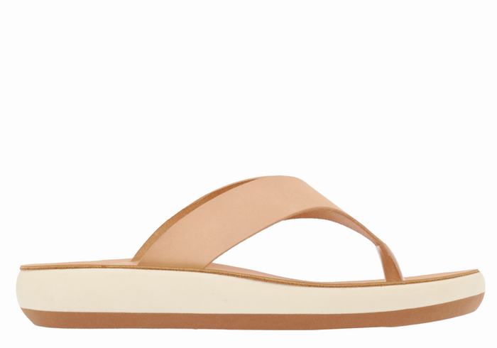 Infradito Ancient Greek Sandals Charys Comfort Donna Beige | SPX1660DX