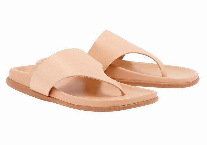 Infradito Ancient Greek Sandals Mera Footbed Donna Beige | ZJU230AE