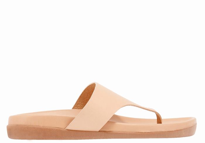 Infradito Ancient Greek Sandals Mera Footbed Donna Beige | ZJU230AE