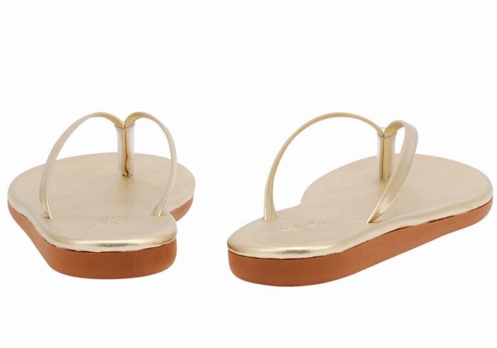 Infradito Ancient Greek Sandals Saionara Donna Oro Bianche | ORD3918CI