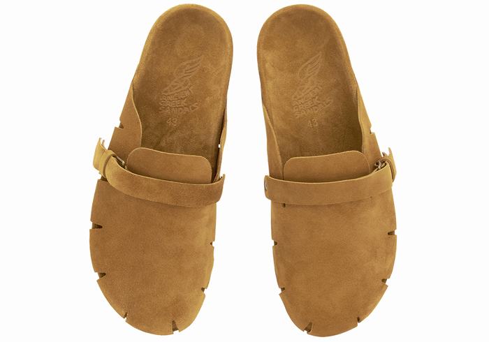 Pantofole Ancient Greek Sandals Atlas Uomo Marroni | NXX1975PE