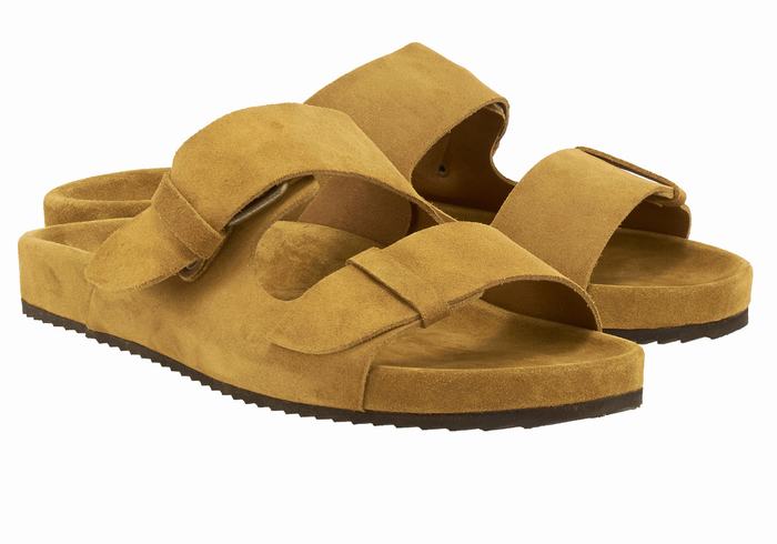 Pantofole Ancient Greek Sandals Diogenis Uomo Marroni | OUT2572OJ