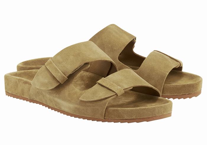 Pantofole Ancient Greek Sandals Diogenis Uomo Verdi | TPD7086DK