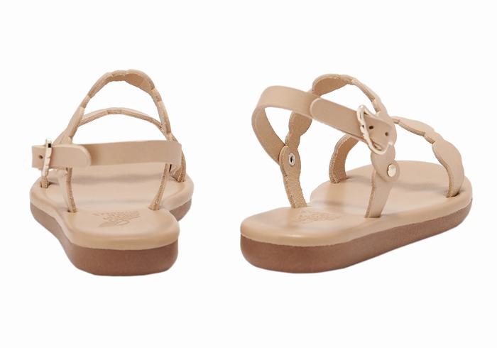 Sandali Bassi Ancient Greek Sandals Little Orion Soft Bambino Beige | ZWJ3423QR