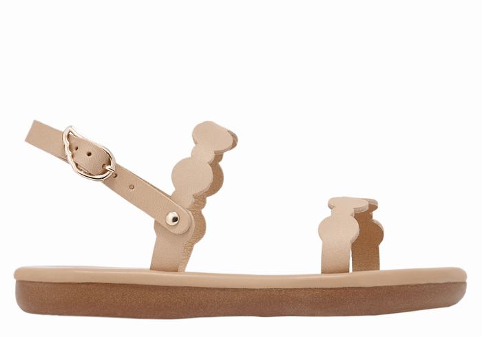 Sandali Bassi Ancient Greek Sandals Little Orion Soft Bambino Beige | ZWJ3423QR