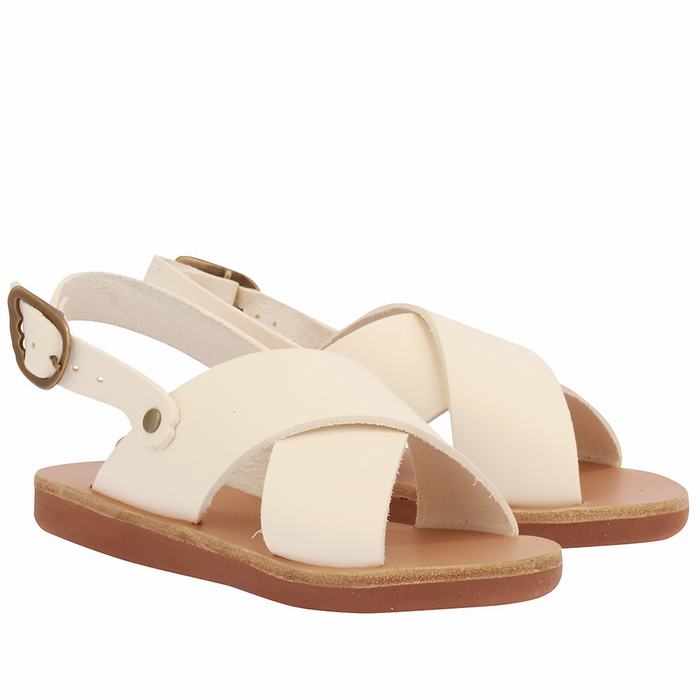 Sandali Casual Ancient Greek Sandals Little Maria Soft Bambino Bianche | WMK5552PP