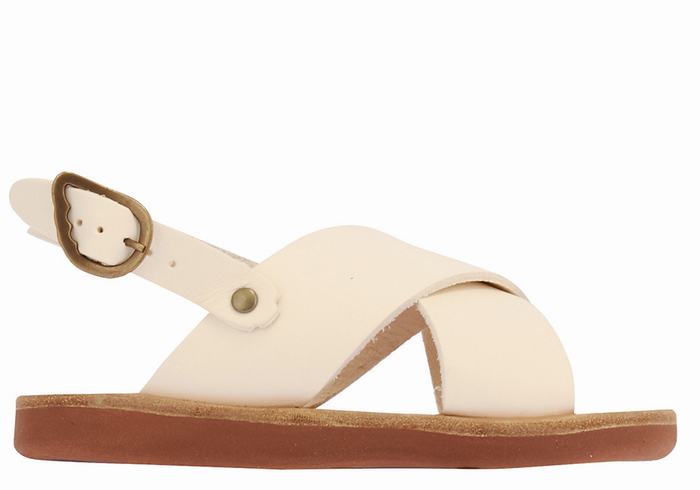 Sandali Casual Ancient Greek Sandals Little Maria Soft Bambino Bianche | WMK5552PP