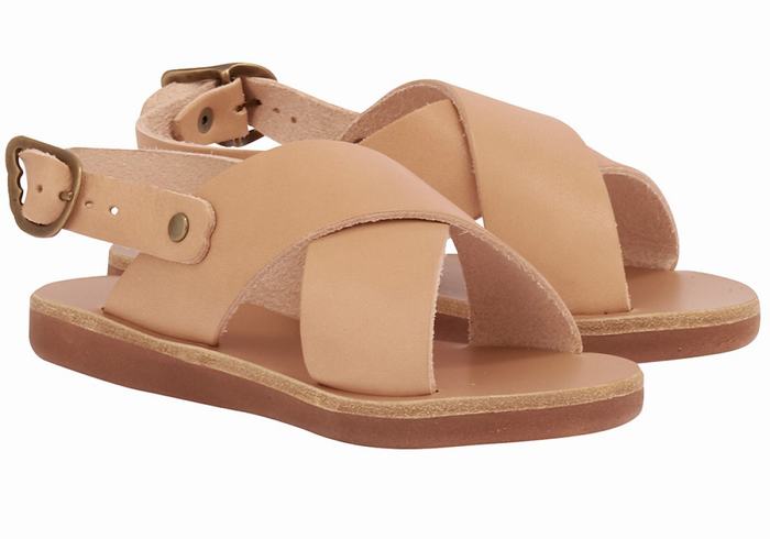 Sandali Casual Ancient Greek Sandals Little Maria Soft Bambino Beige | ANX7478RC