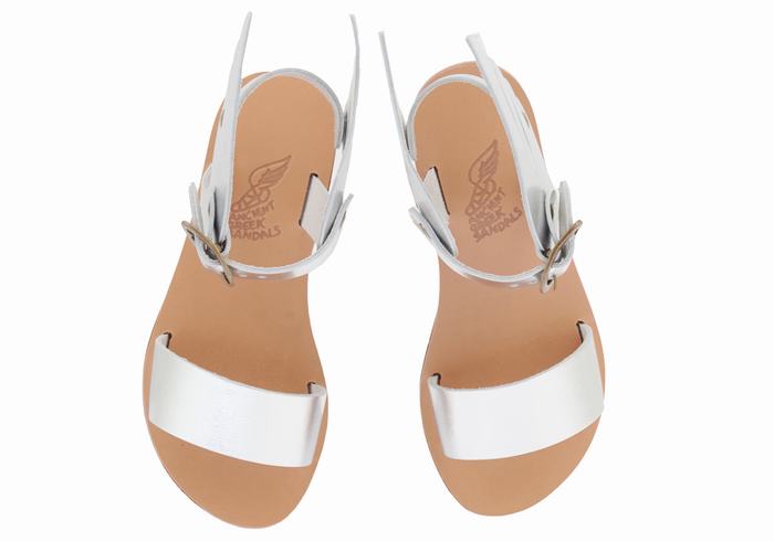 Sandali Casual Ancient Greek Sandals Little Ikaria Soft Bambino Argento | XHW273DD