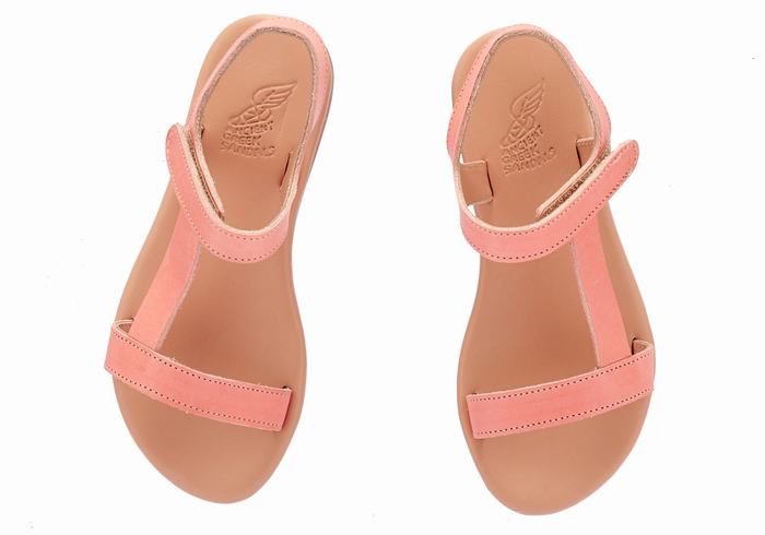 Sandali Casual Ancient Greek Sandals Little Iasonas Soft Bambino Rosa | JRO488WE