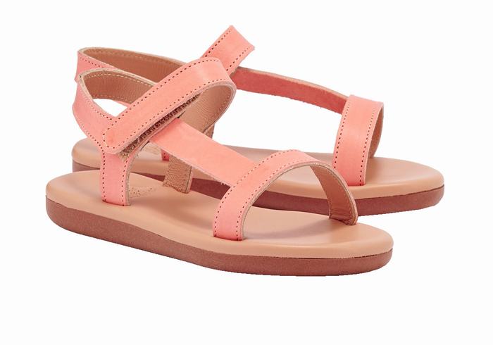 Sandali Casual Ancient Greek Sandals Little Iasonas Soft Bambino Rosa | JRO488WE