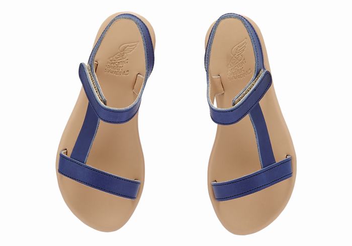 Sandali Casual Ancient Greek Sandals Little Iasonas Soft Bambino Blu Scuro | TYP8828CM