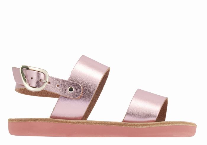 Sandali Casual Ancient Greek Sandals Little Clio Soft Bambino Rosa | TWS6998BQ