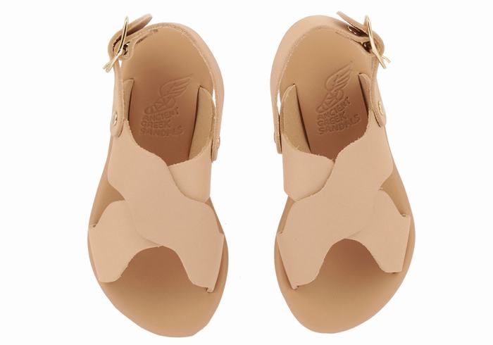 Sandali Casual Ancient Greek Sandals Little Atokos Soft Bambino Beige | NFM9757LS