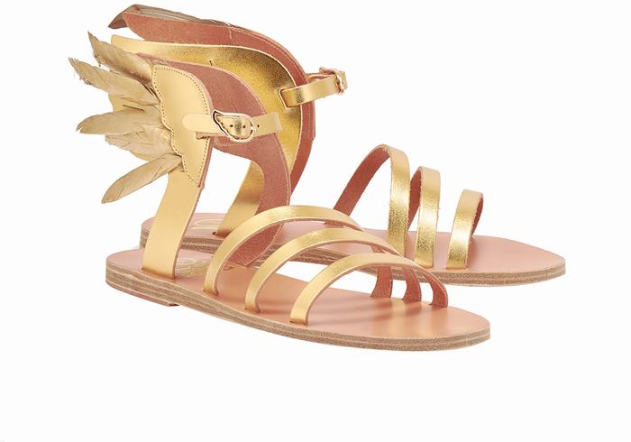 Sandali Con Cinturino Ancient Greek Sandals Victory Of Samothrace Donna Oro | TVV9919XK