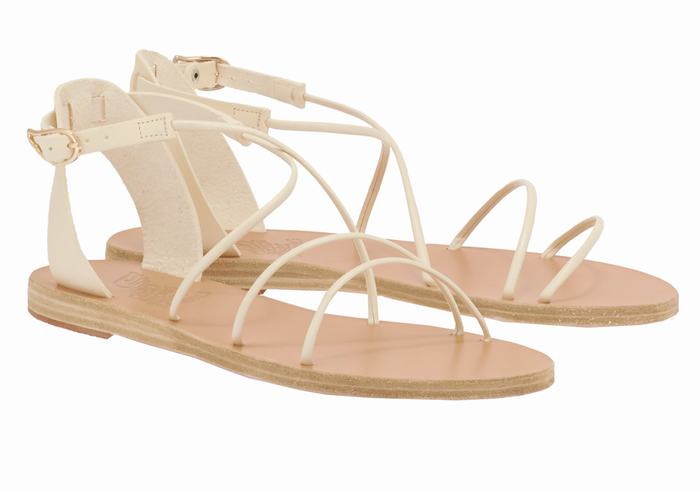 Sandali Con Cinturino Ancient Greek Sandals Meloivia Donna Bianche | VPN8715MC