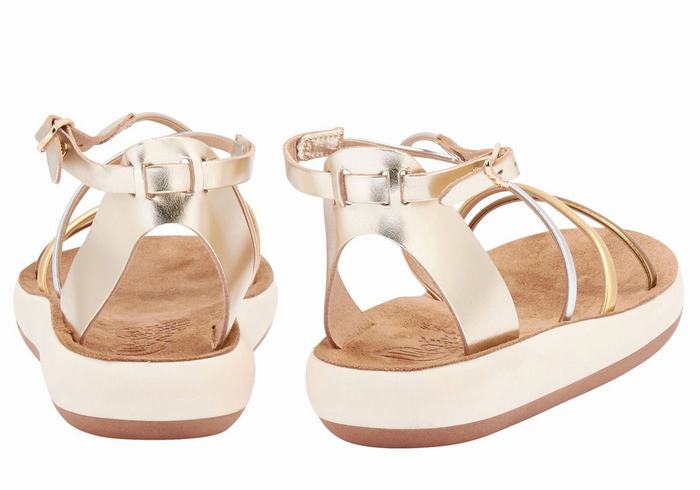 Sandali Con Cinturino Ancient Greek Sandals Anastasia Comfort Donna Bianche | OOU2612YB