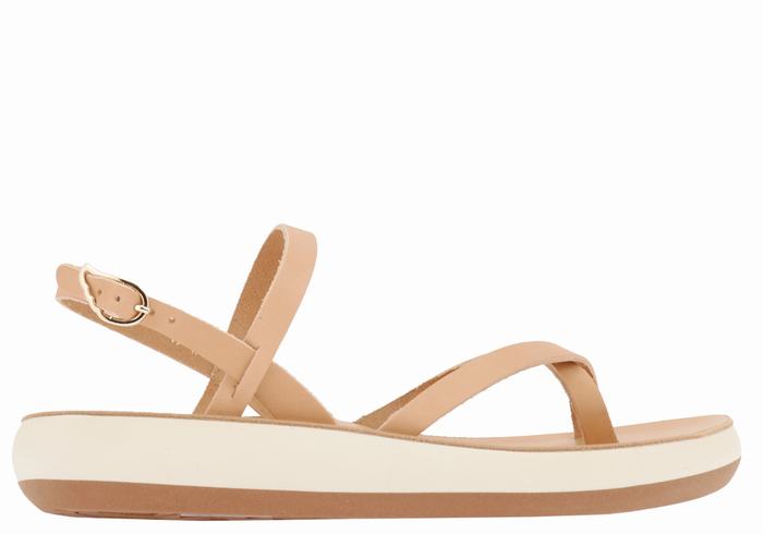 Sandali Con Cinturino Sul Retro Ancient Greek Sandals Tereza Comfort Donna Beige | ZJG9678KZ