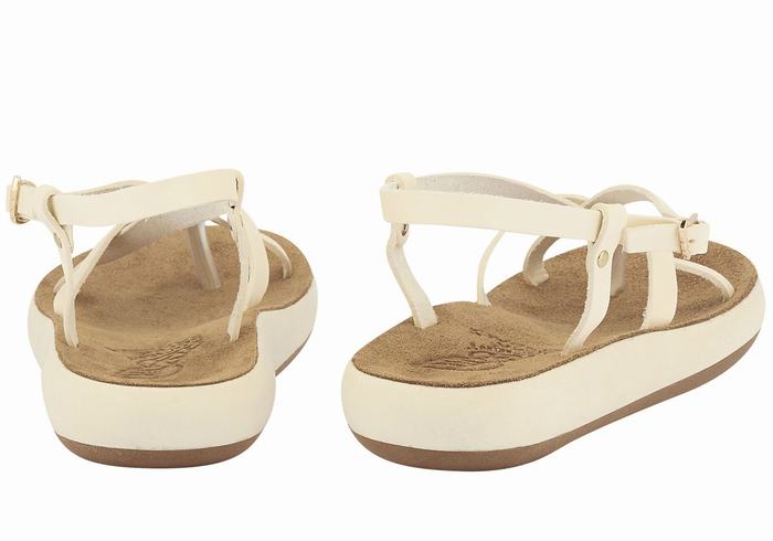 Sandali Con Cinturino Sul Retro Ancient Greek Sandals Semele Comfort Donna Bianche | DBP2348ET