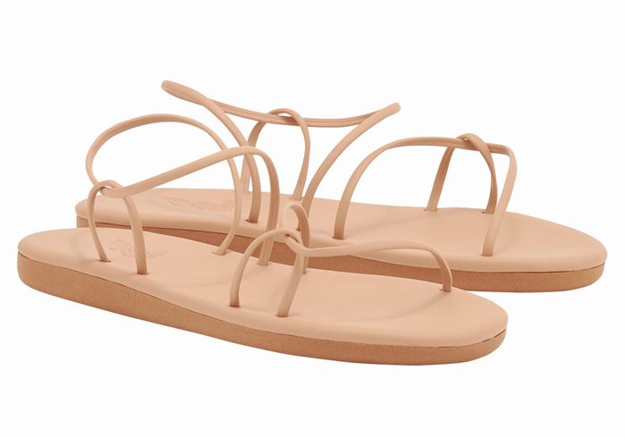 Sandali Con Cinturino Sul Retro Ancient Greek Sandals Proorismos Donna Beige | AHV3173PS