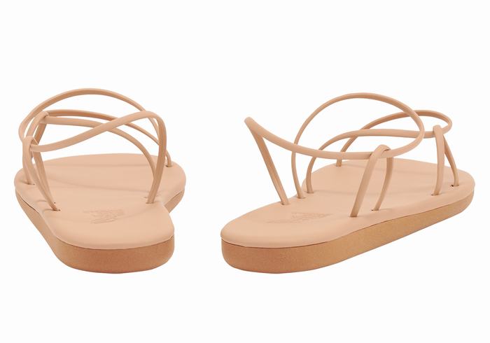 Sandali Con Cinturino Sul Retro Ancient Greek Sandals Proorismos Donna Beige | AHV3173PS