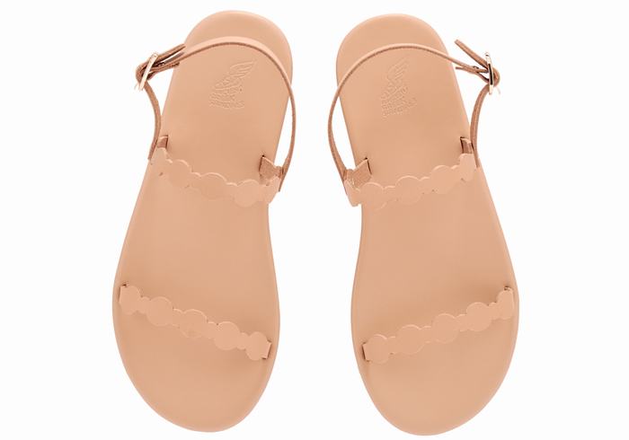 Sandali Con Cinturino Sul Retro Ancient Greek Sandals Orion Donna Beige | VYE3894YB